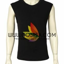 Cosrea Cyberpunk 2077 Male PU Leather Cosplay Costume