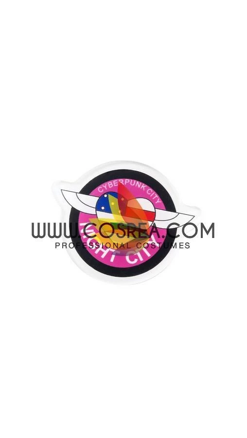 Cosrea Cyberpunk 2077 Male PU Leather Cosplay Costume