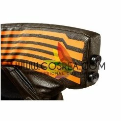 Cosrea Cyberpunk 2077 Male PU Leather Cosplay Costume