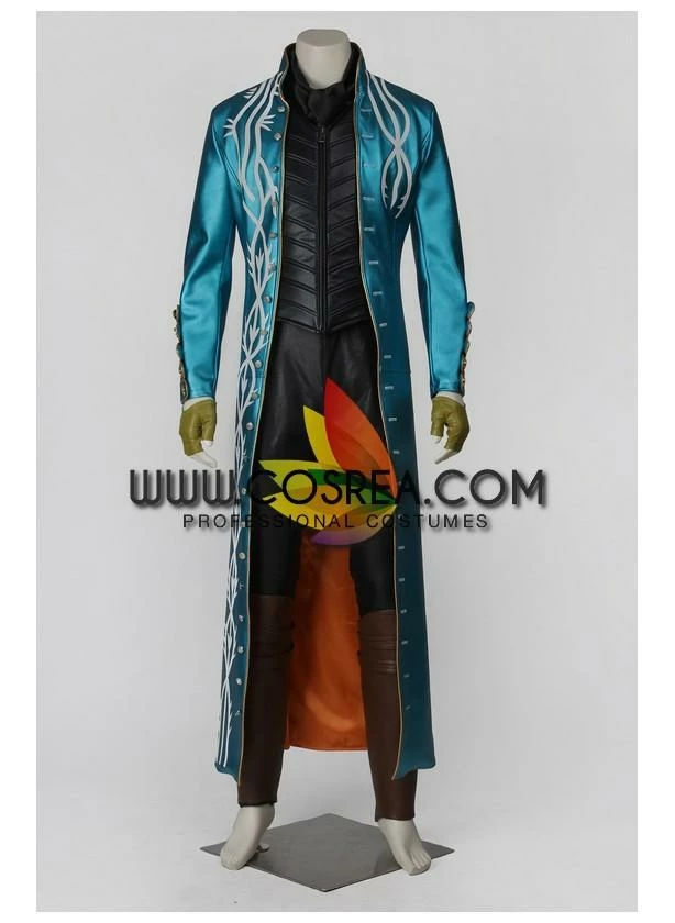 Cosrea Cosplay Costumes Devil May Cry 4 Vergil Cosplay Costume