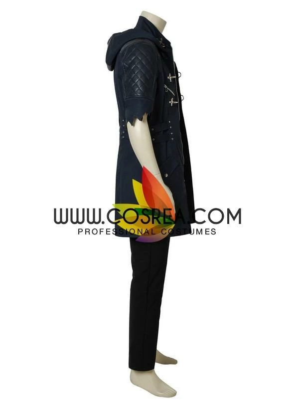 Cosrea Cosplay Costumes Devil May Cry 5 Nero Dark Navy Cosplay Costume