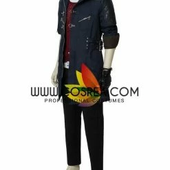Cosrea Cosplay Costumes Devil May Cry 5 Nero Dark Navy Cosplay Costume
