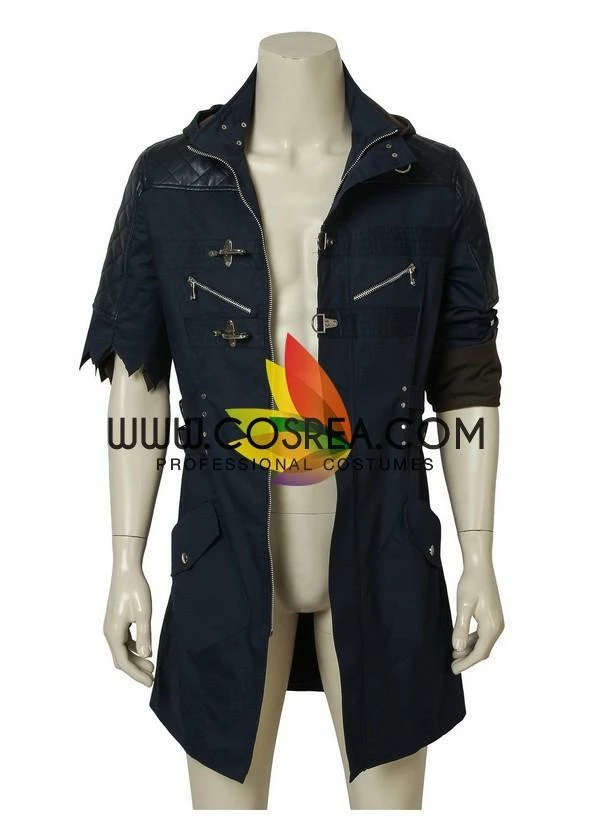 Cosrea Cosplay Costumes Devil May Cry 5 Nero Dark Navy Cosplay Costume