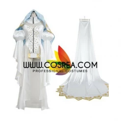 Cosrea Fate Grand Order Saber Satin White Cosplay Costume