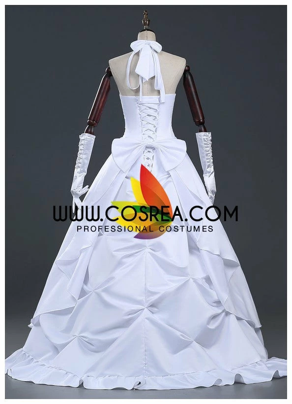 Cosrea Cosplay Costumes Fate Night Saber Anniversary Wedding Cosplay Costume