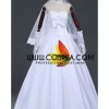 Cosrea Cosplay Costumes Fate Night Saber Anniversary Wedding Cosplay Costume