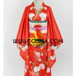 Cosrea Fate Rin Kimono Cosplay Costume