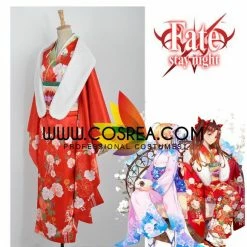 Cosrea Fate Rin Kimono Cosplay Costume