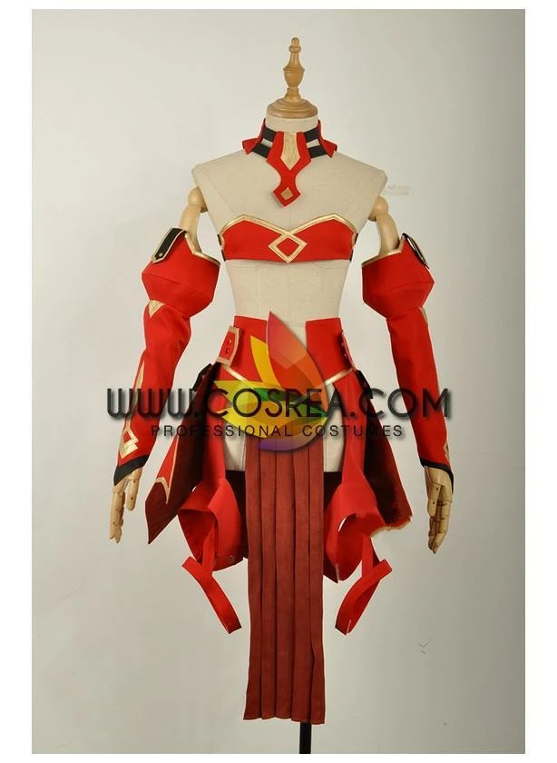 Cosrea Fate Saber Of Red Cosplay Costume