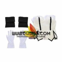 Cosrea Fate Saber White Lily Cosplay Costume