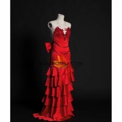 Cosrea Cosplay Costumes Final Fantasy 7 Remake Aerith HoneyBee Red Dress Cosplay Costume