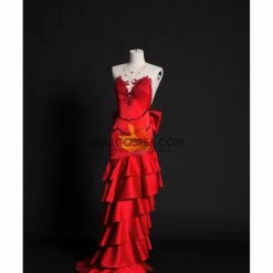 Cosrea Cosplay Costumes Final Fantasy 7 Remake Aerith HoneyBee Red Dress Cosplay Costume