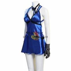 Cosrea Final Fantasy 7 Remake Tifa HoneyBee Blue Dress Cosplay Costume