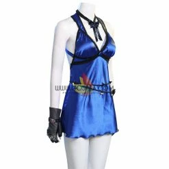 Cosrea Final Fantasy 7 Remake Tifa HoneyBee Blue Dress Cosplay Costume