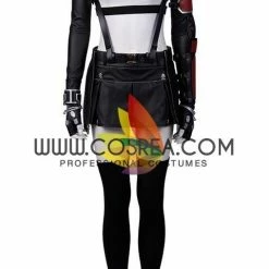 Cosrea Cosplay Costumes Final Fantasy 7 Remake Tifa PU Leather Complete Cosplay Costume