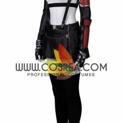 Cosrea Cosplay Costumes Final Fantasy 7 Remake Tifa PU Leather Complete Cosplay Costume