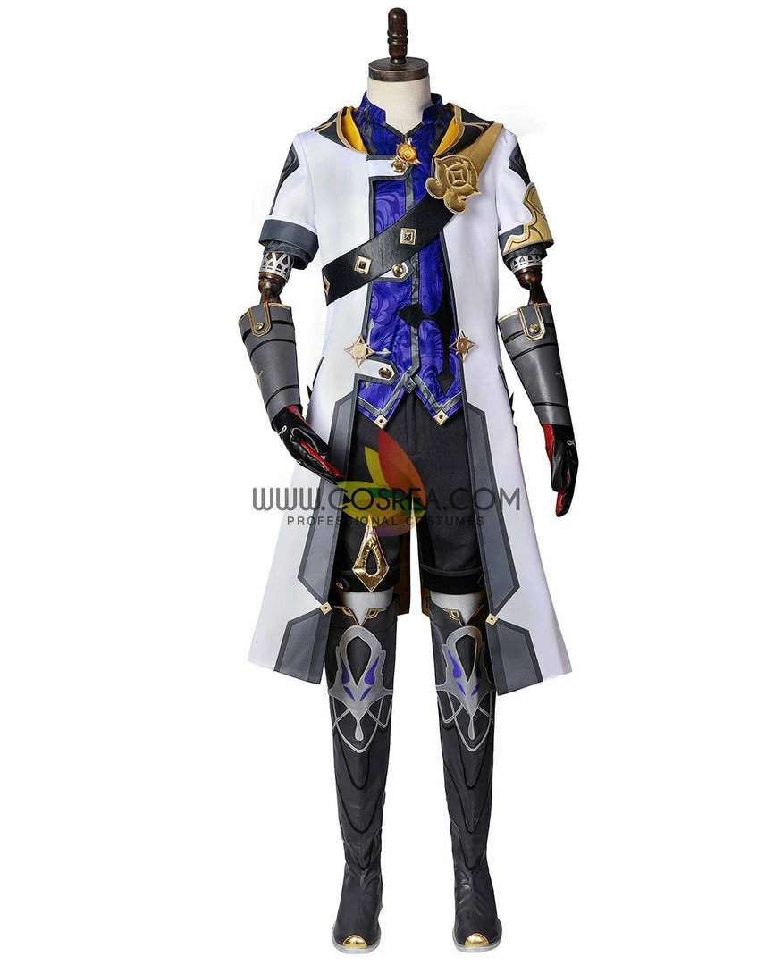 Cosrea Cosplay Costumes Albedo Genshin Impact Standard Size Only Cosplay Costume