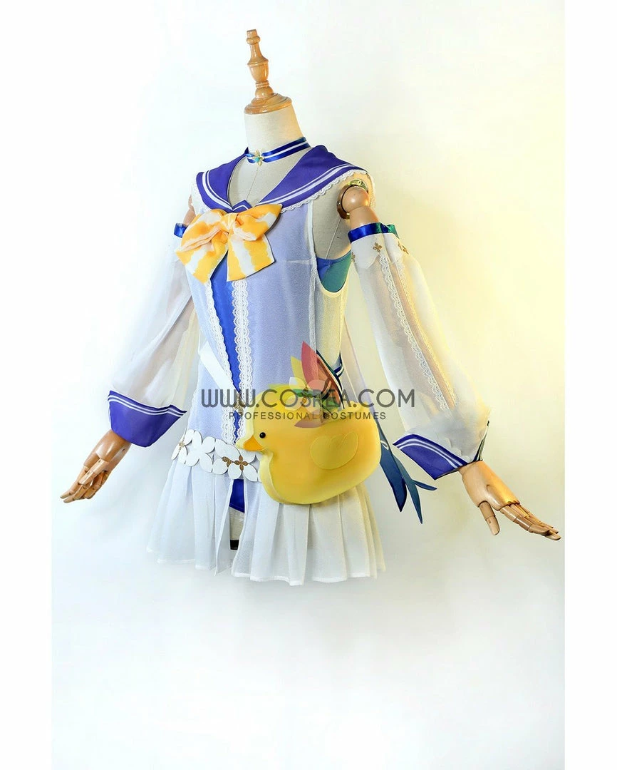 Cosrea Cosplay Costumes Barbara Summer Swimsuit Genshin Impact Standard Size Only Cosplay Costume