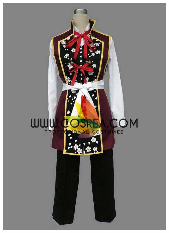 Cosrea Hakuoki Chizuru Yukimura Floral Cosplay Costume