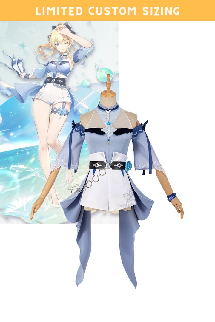 Cosrea Jean Sea Breeze Dandelion Summer Outfit Genshin Impact Limited Custom Sizing Cosplay Costume Cosplay Costumes