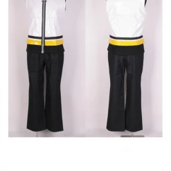 Cosrea Kingdom Hearts 2 Riku PU Leather Cosplay Costume