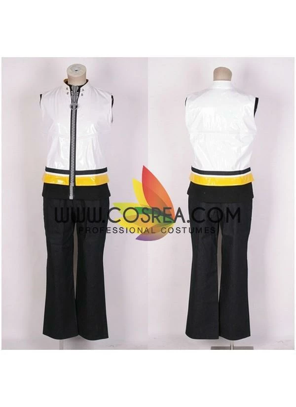 Cosrea Kingdom Hearts 2 Riku PU Leather Cosplay Costume