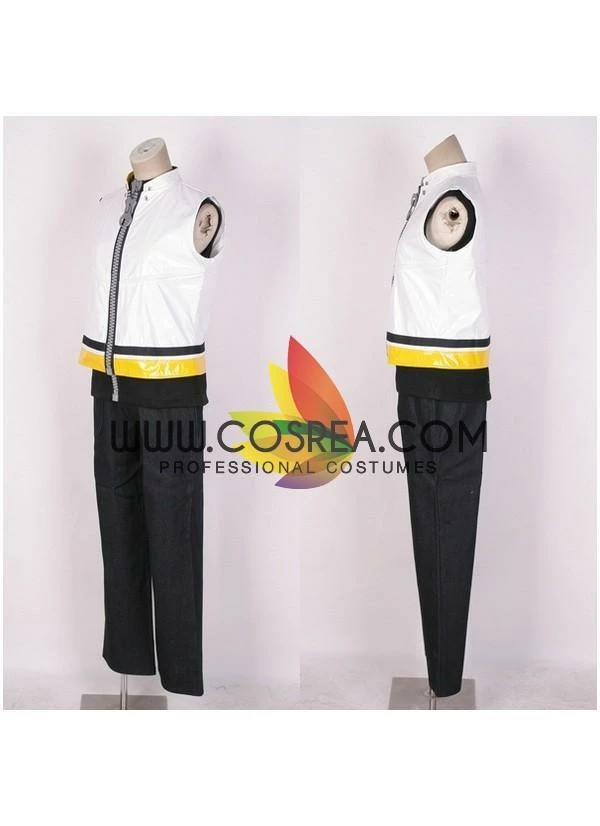 Cosrea Kingdom Hearts 2 Riku PU Leather Cosplay Costume