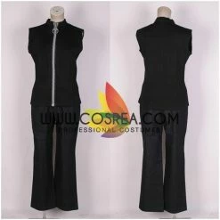 Cosrea Kingdom Hearts 2 Riku PU Leather Cosplay Costume