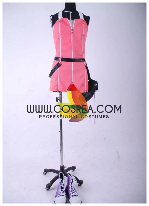 Cosrea Kingdom Hearts Kairi Pink Cosplay Costume