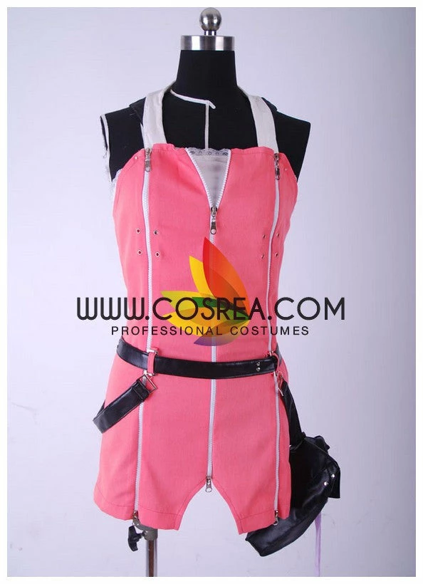 Cosrea Kingdom Hearts Kairi Pink Cosplay Costume