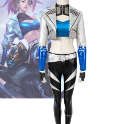 Cosrea League Of Legends All Out KDA Finals 2020 Akali Standard Size Only Cosplay Costume