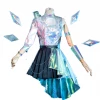Cosrea Cosplay Costumes League Of Legends KDA All Out Seraphine Superstar Cosplay Costume