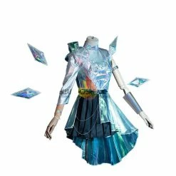 Cosrea Cosplay Costumes League Of Legends KDA All Out Seraphine Superstar Cosplay Costume