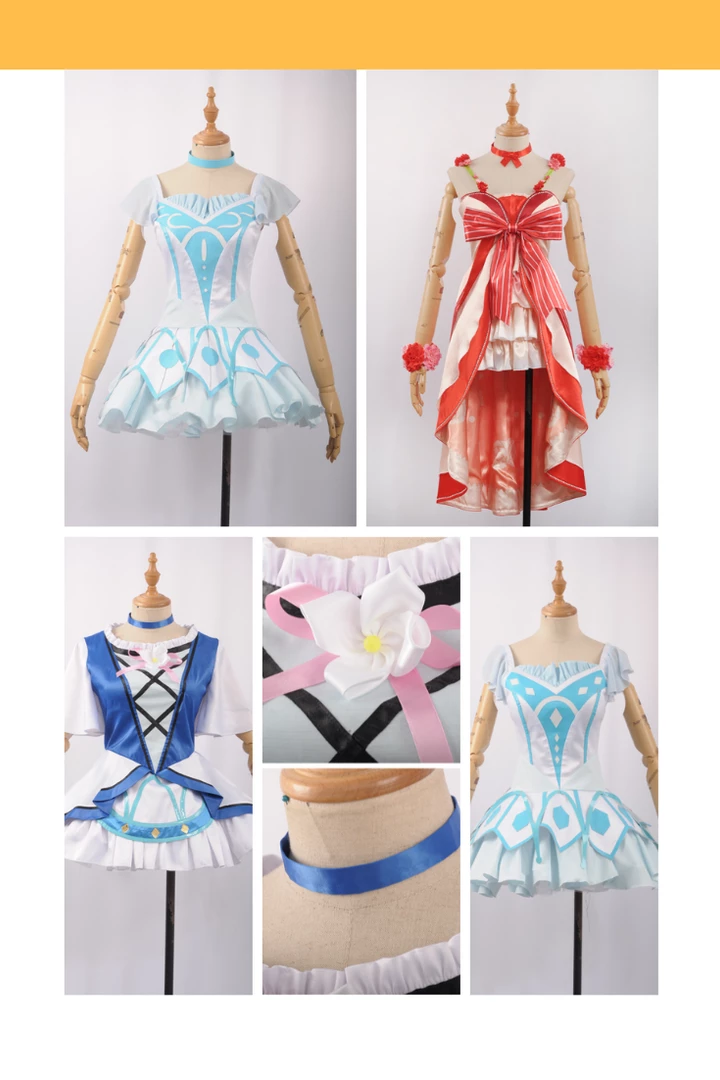 Cosrea Love Live Aquors Activity Card Cosplay Costume Cosplay Costumes
