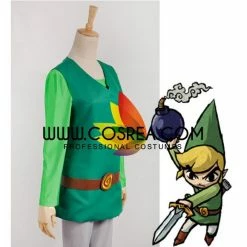 Cosrea Legend Of Zelda Four Swords Cosplay Costume