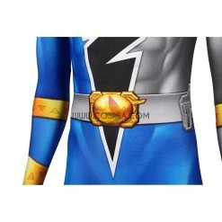 Cosrea Kishiryu Sentai Ryusoulger Blue Digital Printed Cosplay Costume