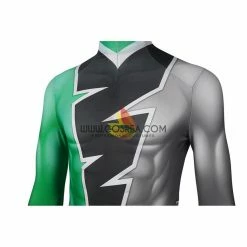 Cosrea Cosplay Costumes Kishiryu Sentai Ryusoulger Green Digital Printed Cosplay Costume