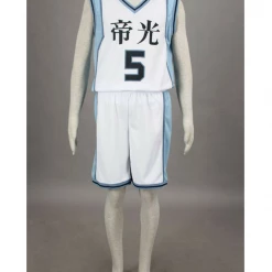 Cosrea Kuroko's Basketball Atsushi Murasakibara Teiko Junior Cosplay Costume