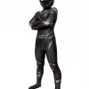 Cosrea Black Panther Civil War Kids Size Digital Printed Cosplay Costume