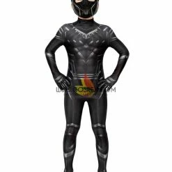 Cosrea Black Panther Civil War Kids Size Digital Printed Cosplay Costume