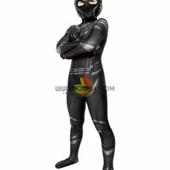 Cosrea Black Panther Civil War Kids Size Digital Printed Cosplay Costume