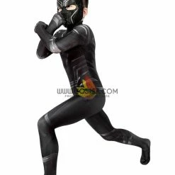 Cosrea Black Panther Civil War Kids Size Digital Printed Cosplay Costume