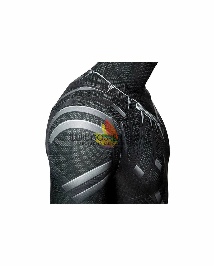 Cosrea Black Panther Civil War Version Digital Printed Cosplay Costume Cosplay Costumes