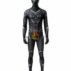 Cosrea Black Panther Civil War Version Digital Printed Cosplay Costume Cosplay Costumes
