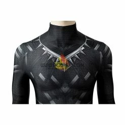 Cosrea Black Panther Civil War Version Digital Printed Cosplay Costume Cosplay Costumes