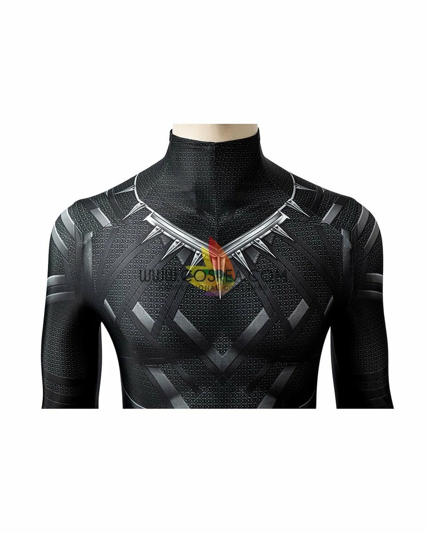 Cosrea Black Panther Civil War Version Digital Printed Cosplay Costume Cosplay Costumes