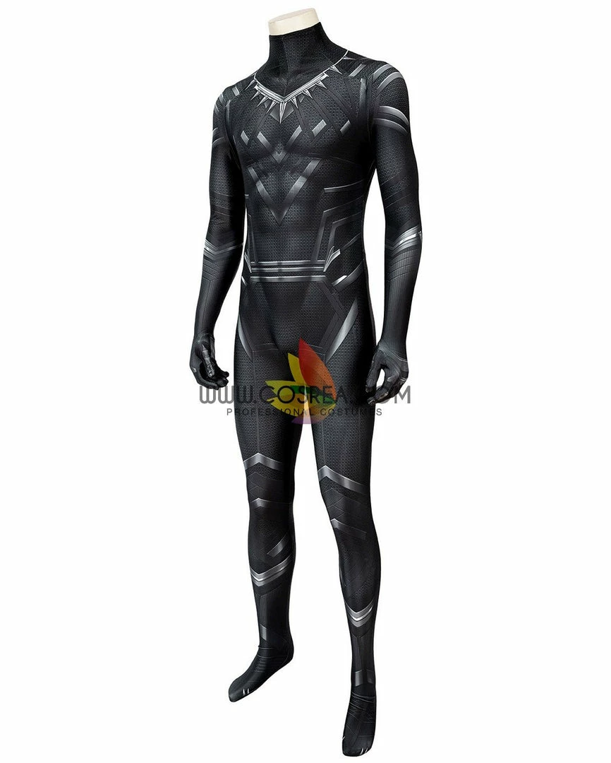 Cosrea Black Panther Civil War Version Digital Printed Cosplay Costume Cosplay Costumes