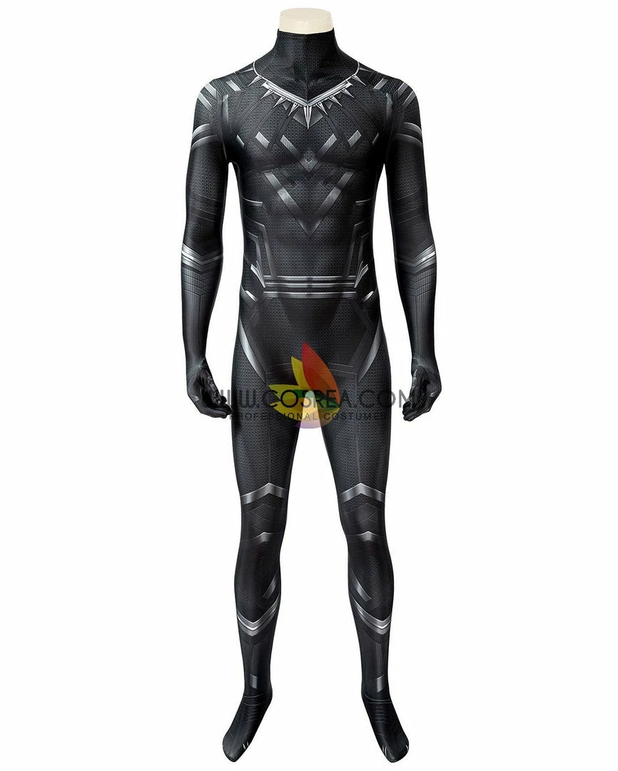 Cosrea Black Panther Civil War Version Digital Printed Cosplay Costume Cosplay Costumes