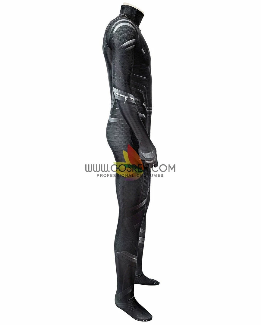 Cosrea Black Panther Civil War Version Digital Printed Cosplay Costume Cosplay Costumes