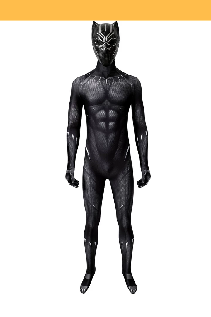 Cosrea Black Panther Digital Printed Cosplay Costume